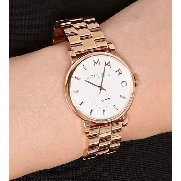 Marc by Marc Jacobs Rose Gold Baker Watch - Picture 3 of 5